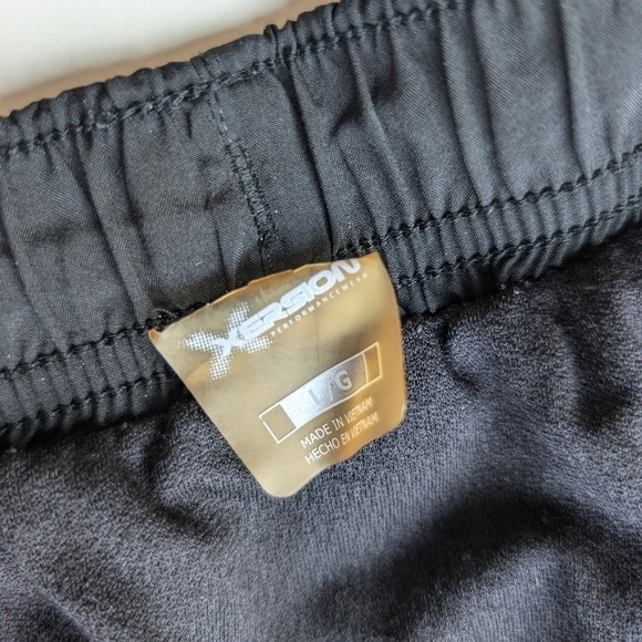 RUNNING Athletic Shorts Zip Pocket Black Built-In Breathable Lined - Picture 3 of 10